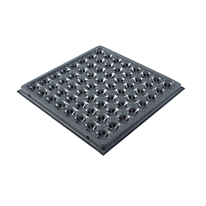 Antistatic 25% perforated raised access floor in all steel