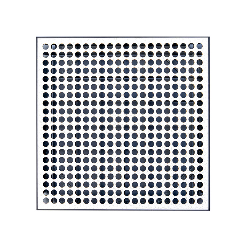 Antistatic 46% perforated raised access floor in all steel